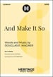 And Make It So